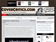 Tablet Screenshot of covercritics.com